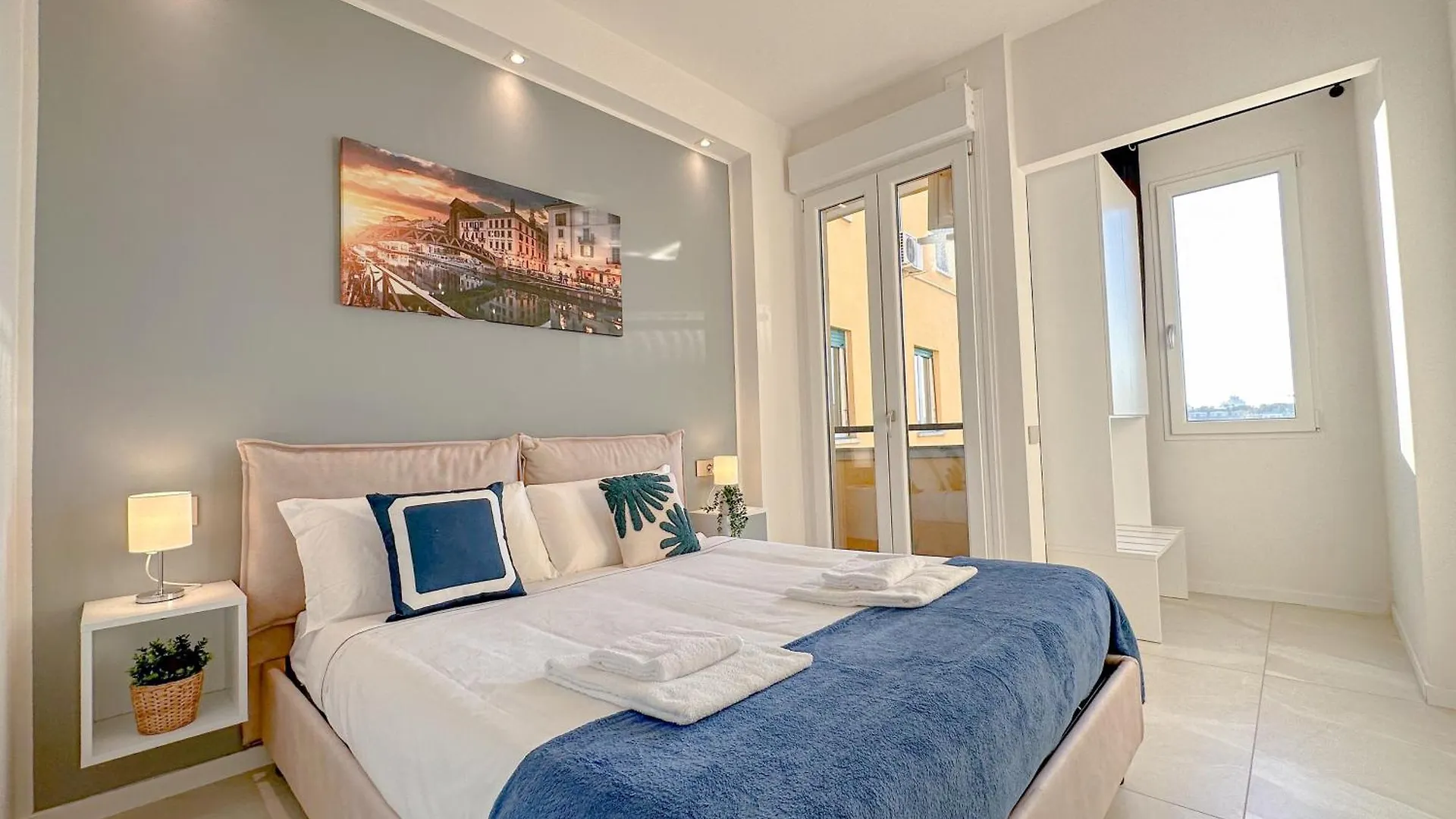 D'Adda 16 - Suite Luminosa - 3 Min Dal Naviglio Milánó Apartman